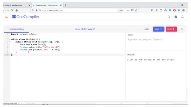 Learn Java In Online | Java Hello World Program | смотреть онлайн