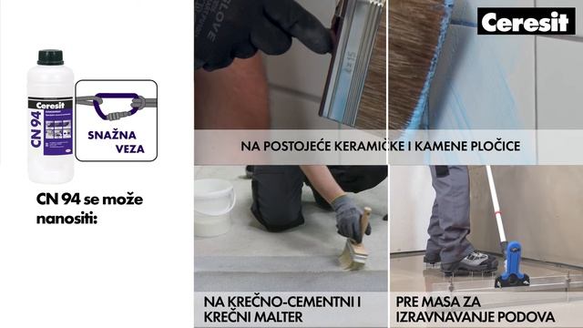 Ceresit CN 94 KONCENTRAT – Specijalni Osnovni Premaz Za Sistem: “pločica Na Pločicu“