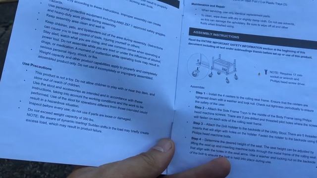 Собираем Стул Механика. Удобство при Ремонте!