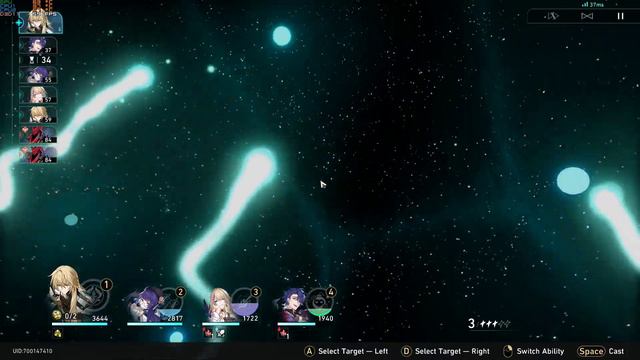 MOC 6 clear 30 stars Dan Heng + Himeko & Serval + Sampo | Honkai Star Rail | 1.2 | Last reset смотреть онлайн