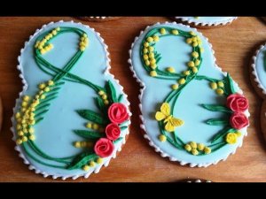 ПРЯНИК НА 8 МАРТА ПОДРОБНО//ПОДАРОК//ОТКРЫТКА//GINGERBREAD ON MARCH 8 / / GIFT/ / POSTCARD//