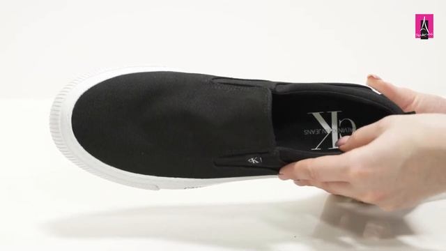 Видеообзор I Мужские слипоны CALVIN KLEIN JEANS VULCANIZED SKATE SLIPON 2528389 смотреть онлайн