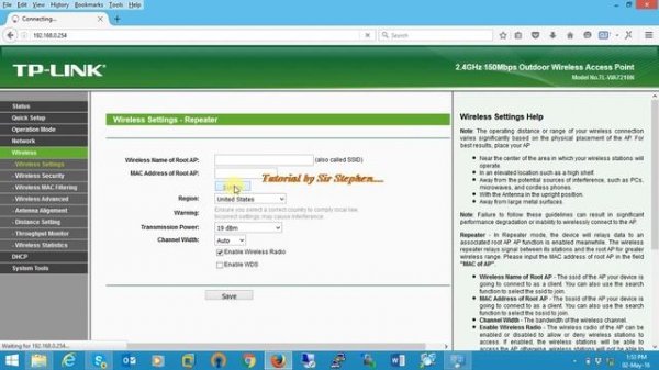 How to setup Tp Link TL WA7210N as a repeater