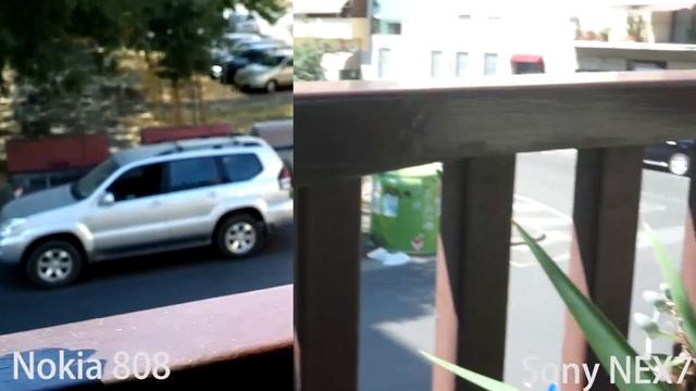 Nokia 808 Vs. Sony NEX-7 - Video resolution and AF test смотреть онлайн