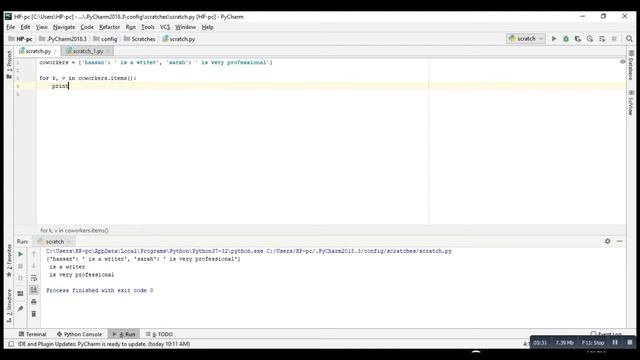 Python 3 (Arguments, Packing, Unpacking, Dictionaries, Modules) смотреть онлайн