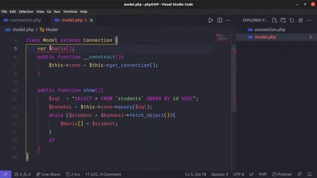 2 Studikasus PHP OOP Read Data смотреть онлайн