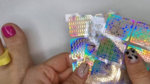 НЕОБЫЧНАЯ ИДЕЯ ДИЗАЙНА НОГТЕЙ. Использую трафарет для аэрографии не по назначению.