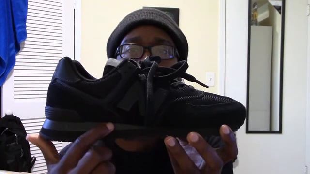 New Balance 574 Classic "Triple Black" Review + On Foot смотреть онлайн