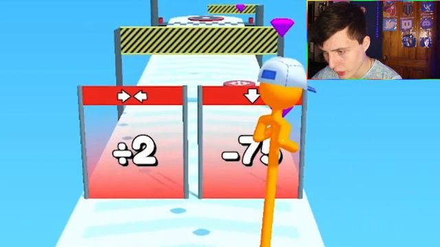 ВОЗМОЖНО Я БОЛЬШЕ ЗЕМЛИ??  | Tall Man Run |  МАКСИМАЛЬНЫЙ УРОВЕНЬ!!! 🤔