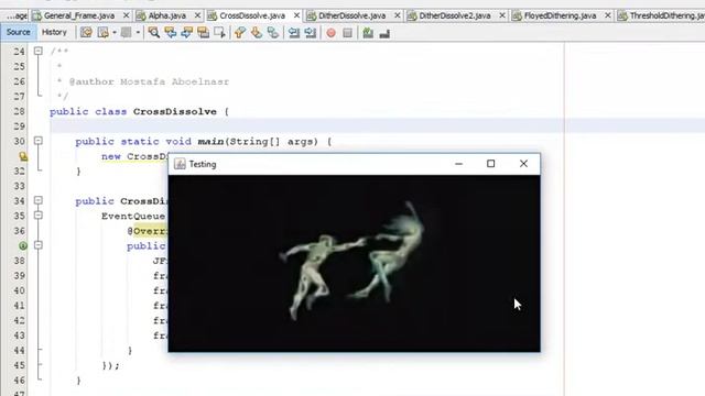 Cross Dissolve java source code смотреть онлайн