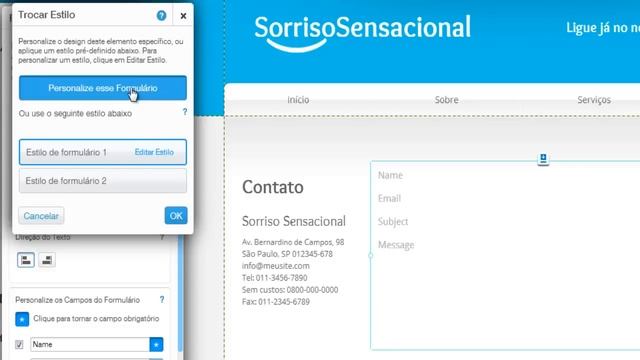 Como adicionar um Formulário de Contato ao seu site | Wix.com смотреть онлайн