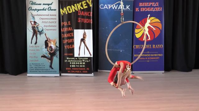 Кулик Анастасия, 10 лет - Catwalk Dance Fest VIIl [pole dance, aerial] 14.05.17. смотреть онлайн