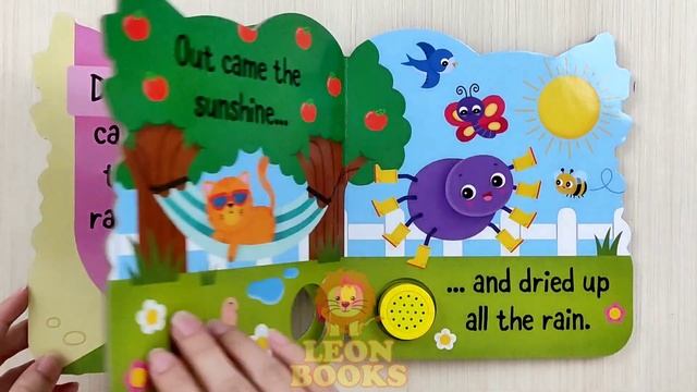 1 Button Shaped Sound Book Incy Wincy Spider by Igloo Books смотреть онлайн