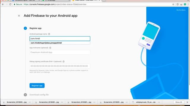 How to Create Google Service JSON in Firebase for Notification and Login смотреть онлайн