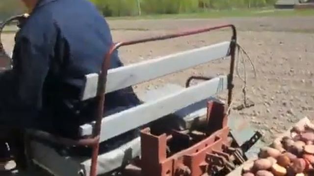 Посадка картошки от Ал др74 смотреть онлайн