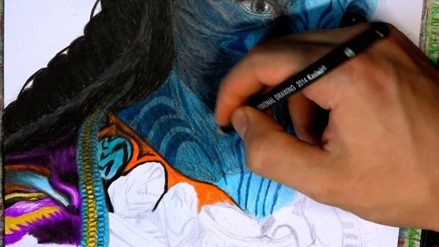 Drawing Tonowari (Cliff Curtis) - Avatar: The Way of Water [4K/UHD] - Drakonarus смотреть онлайн