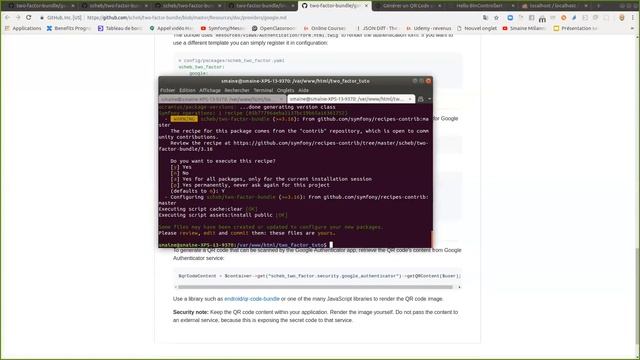 Google Two factor authentication avec Symfony смотреть онлайн