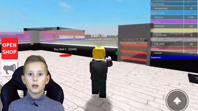 Roblox Super Hero Tycoon | Играем в Роблокс смотреть онлайн