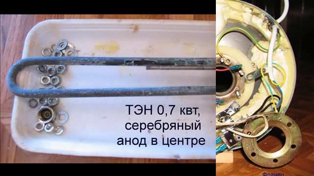 ЭлектроВодонагреватель ТЕРМЕКС. Замена ТЭНов..wmv смотреть онлайн