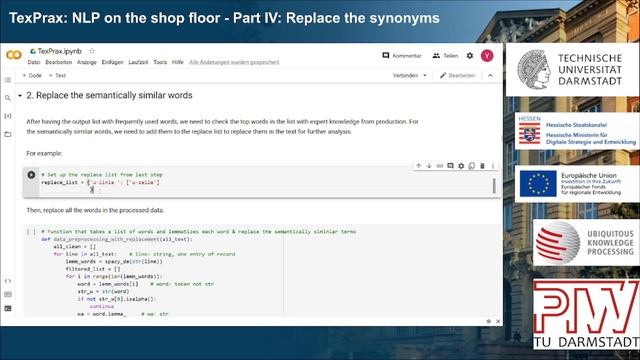 NLP on the shop floor - Part 4: Replacing Synonyms смотреть онлайн