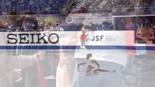 Daria Usacheva had to leave the competition, injured in the warm up ! - NHK Trophy 2021 смотреть онлайн