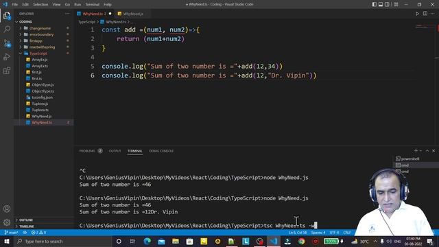 Typescript Tutorial -2: | Why Need TypeScript Over JavaScript | Dr Vipin Classes смотреть онлайн