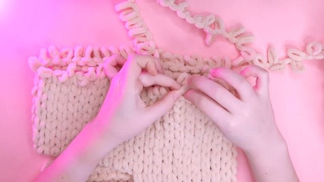 DIY Как сделать балаклаву с заячьими ушками своими руками из пряжи Alize Puffy Fine | Vika Line смотреть онлайн