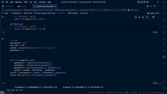 Python Day No 30 || Gradient in Machine Learning. смотреть онлайн
