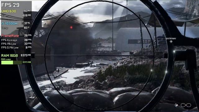 Intel UHD 630 | Battlefield 5 / V - 1080p, 900p, 720p, 540p, 360p, 180p смотреть онлайн