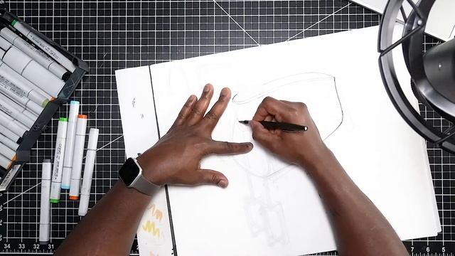 Sketch A Day: Mixer - How to create an Industrial design sketch смотреть онлайн