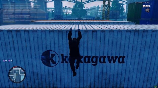 Система паркура в GTA 4. Фишки персонажей на сервере FlashbackRP. смотреть онлайн