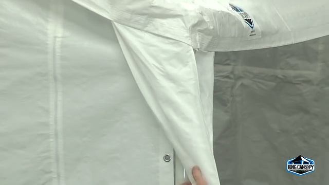 10'x20' Canopy Side Wall Kit Accessory Set Up смотреть онлайн