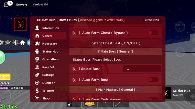 KEYLESS SCRIPT FOR BLOX FRUIT??? (MTriet Hub UPDATED)