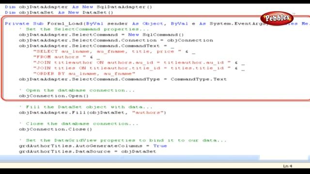 Tutorial for Visual Studio Net | Introduction to ADO NET | Learn Visual Studio.Net смотреть онлайн