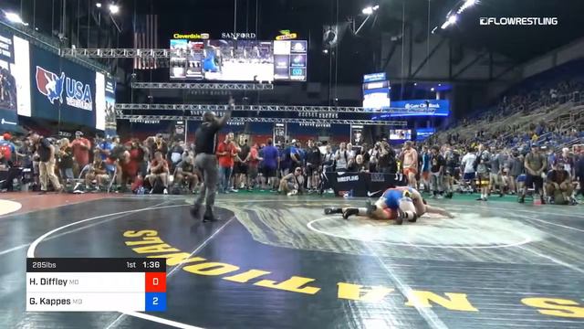 285 Lbs Rnd Of 64 Harrison Diffley Missouri Vs Garrett Kappes Maryland смотреть онлайн