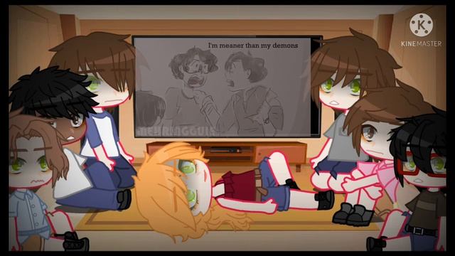 past losers club react to future//part1//it смотреть онлайн