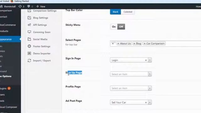 How to set User Profile page in Carspot WordPress Theme смотреть онлайн