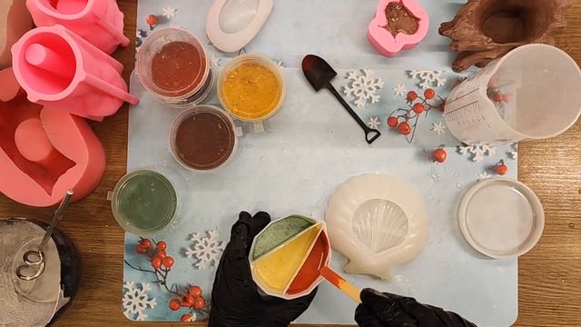 Идеальный мрамор или мазня? Что получится с новым гаджетом для мраморной заливки? смотреть онлайн