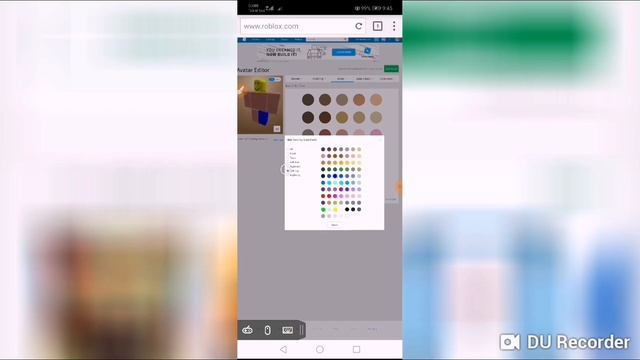 How to make a noob skin in roblox (ANDROID) смотреть онлайн