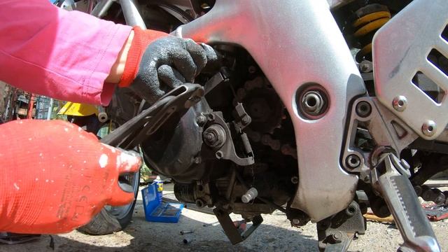 Suzuki SV650 Engine And Stator Generator Removed , Motore Rimosso , Motor Entfernt , Motor Removido