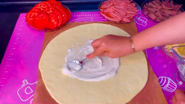 Самая быстрая,вкусная, пицца на кефире ???? смотреть онлайн