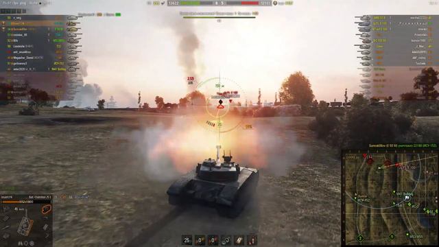 Bat Chatillon 25t - Пленных не берём! #2 [WOT 0.9.10] 60 FPS смотреть онлайн