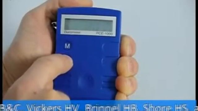 Твердомер PCE-1000 или pce 1000 hardness tester смотреть онлайн