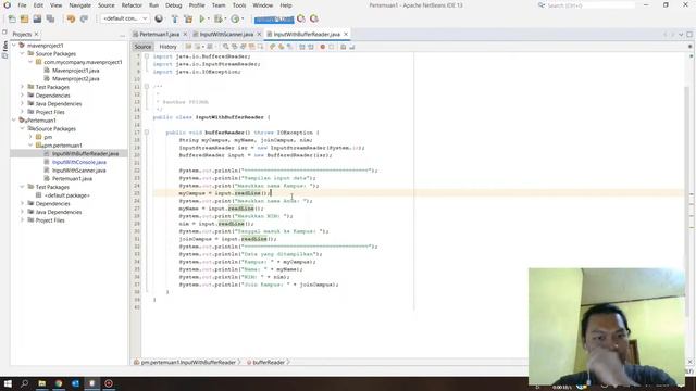 Java Netbeans Class Scanner, Buffered Reader, Console смотреть онлайн