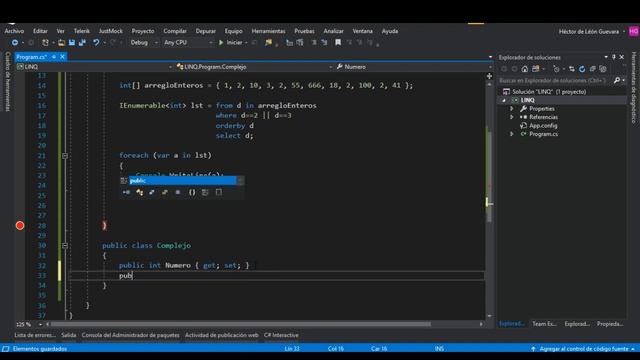 LINQ en C# .Net básico en 10 minutos смотреть онлайн