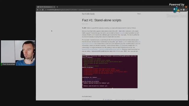 [TKUG #3] Piotr Krzemiński, "'fun Kotlin.fact()', a new blog with Kotlin trivia" смотреть онлайн