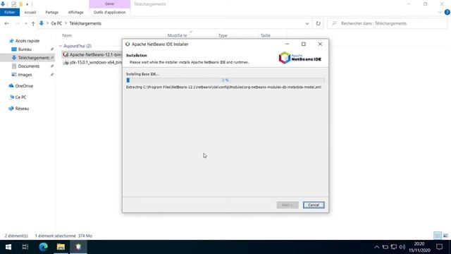 01 - Installation des outils de développements JAVA (OpenJDK et Netbeans) смотреть онлайн
