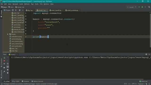 mysql e python #1 - Criando o banco de dados смотреть онлайн