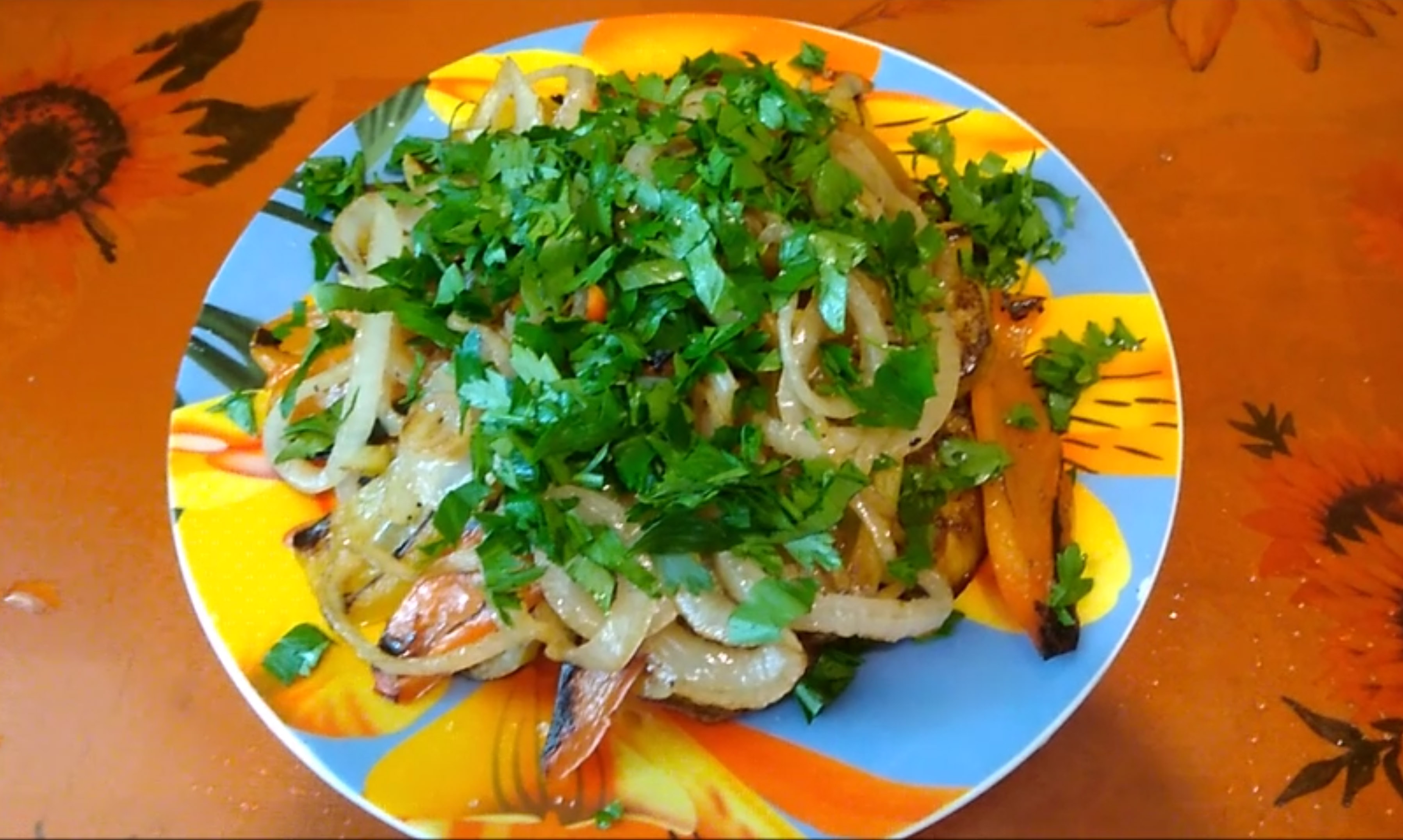 Закуска из баклажанов.mp4 смотреть онлайн