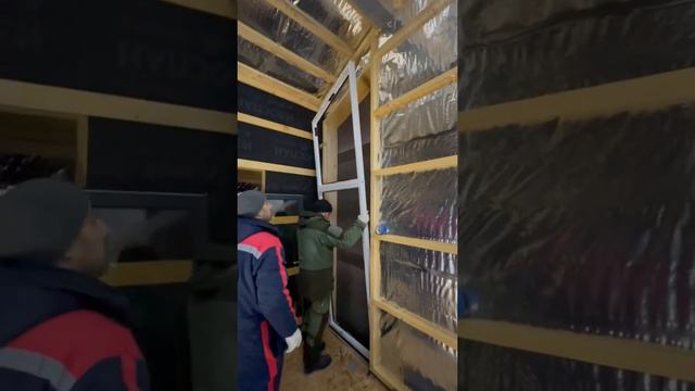 Прогресс строительства одного из проектов.  #barnhouse #барнхаус